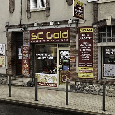 Façade de l’agence SC GOLD de Montargis