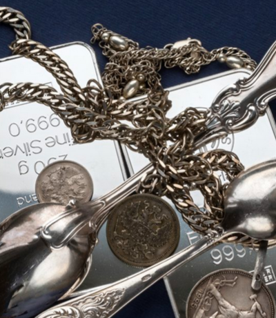 Bijoux et objets en argent présentés par SC GOLD